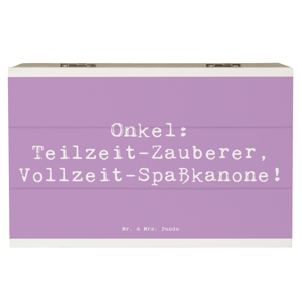 Holzkiste Spruch Spaßiger Onkel Holzkiste, Kiste, Schatzkiste, Truhe, Schatulle, XXL, Erinnerungsbox, Erinnerungskiste, Dekokiste, Aufbewahrungsbox, Geschenkbox, Geschenkdose, Familie, Vatertag, Muttertag, Bruder, Schwester, Mama, Papa, Oma, Opa