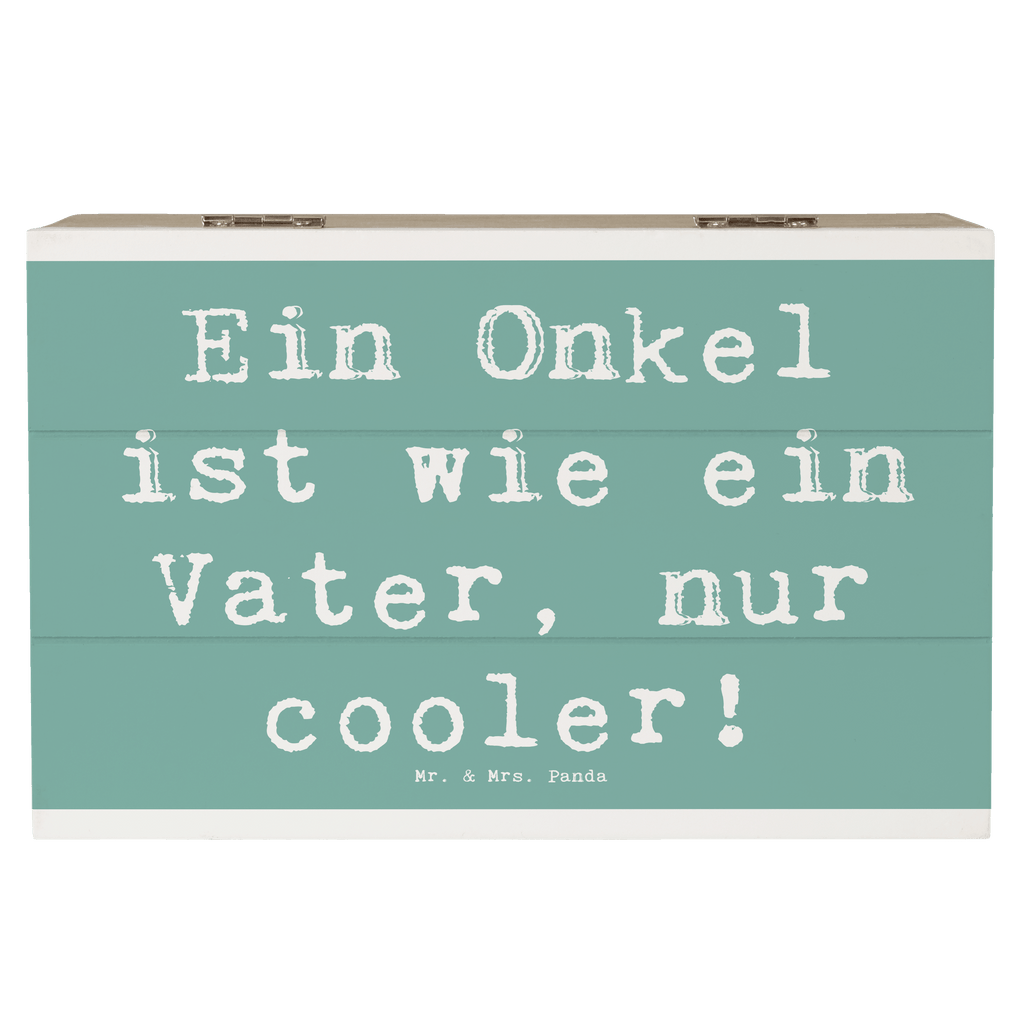 Holzkiste Spruch Cooler Onkel Holzkiste, Kiste, Schatzkiste, Truhe, Schatulle, XXL, Erinnerungsbox, Erinnerungskiste, Dekokiste, Aufbewahrungsbox, Geschenkbox, Geschenkdose, Familie, Vatertag, Muttertag, Bruder, Schwester, Mama, Papa, Oma, Opa