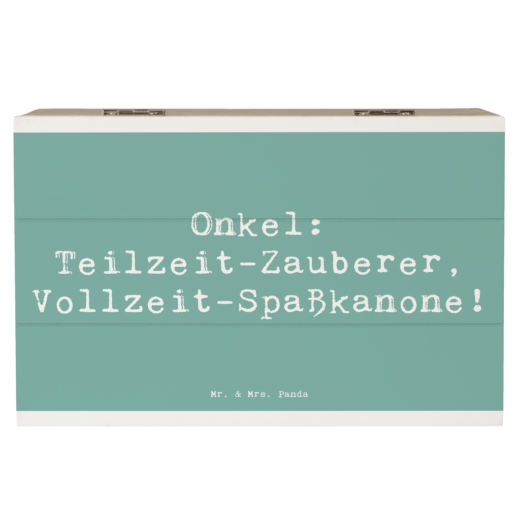 Holzkiste Spruch Spaßiger Onkel Holzkiste, Kiste, Schatzkiste, Truhe, Schatulle, XXL, Erinnerungsbox, Erinnerungskiste, Dekokiste, Aufbewahrungsbox, Geschenkbox, Geschenkdose, Familie, Vatertag, Muttertag, Bruder, Schwester, Mama, Papa, Oma, Opa