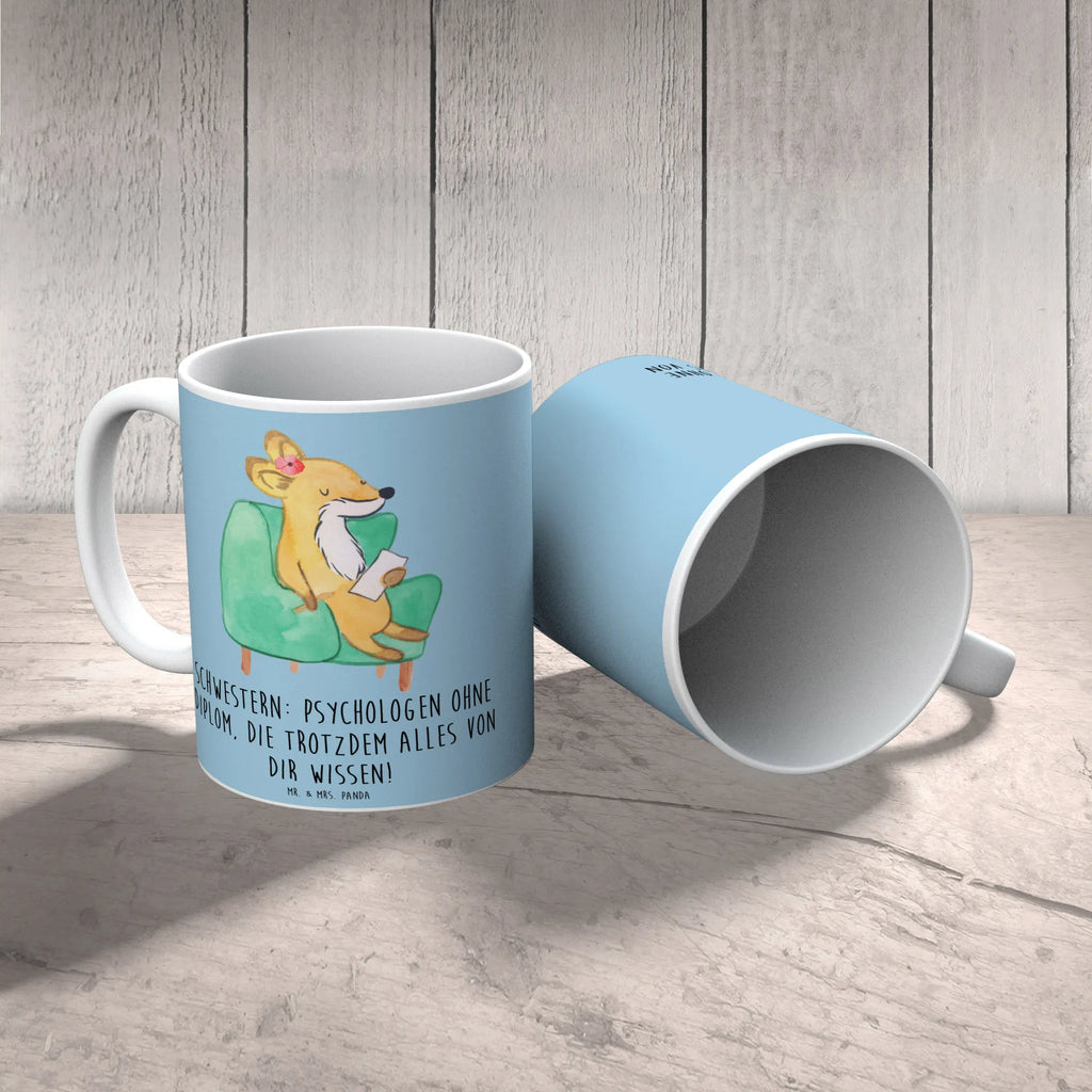 Tasse Schwestern Psychologen Tasse, Kaffeetasse, Teetasse, Becher, Kaffeebecher, Teebecher, Keramiktasse, Porzellantasse, Büro Tasse, Geschenk Tasse, Tasse Sprüche, Tasse Motive, Kaffeetassen, Tasse bedrucken, Designer Tasse, Cappuccino Tassen, Schöne Teetassen, Familie, Vatertag, Muttertag, Bruder, Schwester, Mama, Papa, Oma, Opa