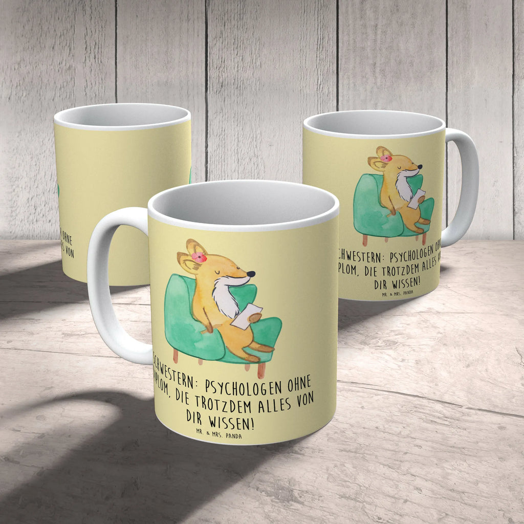 Tasse Schwestern Psychologen Tasse, Kaffeetasse, Teetasse, Becher, Kaffeebecher, Teebecher, Keramiktasse, Porzellantasse, Büro Tasse, Geschenk Tasse, Tasse Sprüche, Tasse Motive, Kaffeetassen, Tasse bedrucken, Designer Tasse, Cappuccino Tassen, Schöne Teetassen, Familie, Vatertag, Muttertag, Bruder, Schwester, Mama, Papa, Oma, Opa