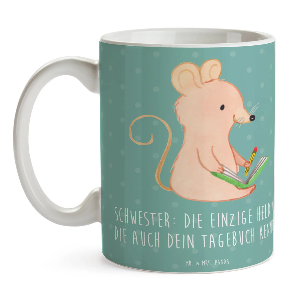 Tasse Schwester Heldin Tasse, Kaffeetasse, Teetasse, Becher, Kaffeebecher, Teebecher, Keramiktasse, Porzellantasse, Büro Tasse, Geschenk Tasse, Tasse Sprüche, Tasse Motive, Kaffeetassen, Tasse bedrucken, Designer Tasse, Cappuccino Tassen, Schöne Teetassen, Familie, Vatertag, Muttertag, Bruder, Schwester, Mama, Papa, Oma, Opa