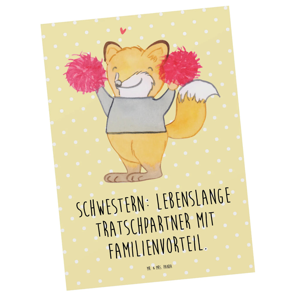 Postkarte Schwestern Tratschpartner Postkarte, Karte, Geschenkkarte, Grußkarte, Einladung, Ansichtskarte, Geburtstagskarte, Einladungskarte, Dankeskarte, Ansichtskarten, Einladung Geburtstag, Einladungskarten Geburtstag, Familie, Vatertag, Muttertag, Bruder, Schwester, Mama, Papa, Oma, Opa