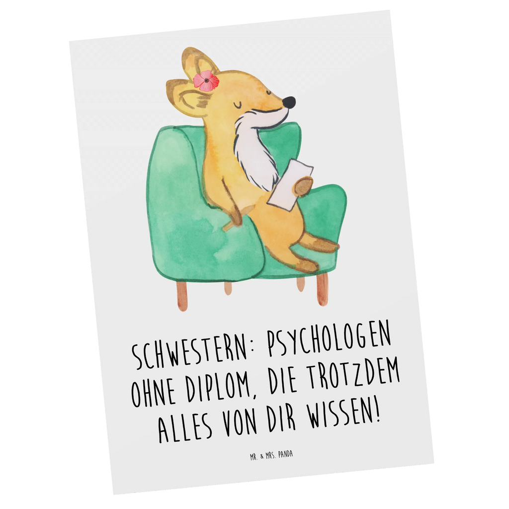 Postkarte Schwestern Psychologen Postkarte, Karte, Geschenkkarte, Grußkarte, Einladung, Ansichtskarte, Geburtstagskarte, Einladungskarte, Dankeskarte, Ansichtskarten, Einladung Geburtstag, Einladungskarten Geburtstag, Familie, Vatertag, Muttertag, Bruder, Schwester, Mama, Papa, Oma, Opa