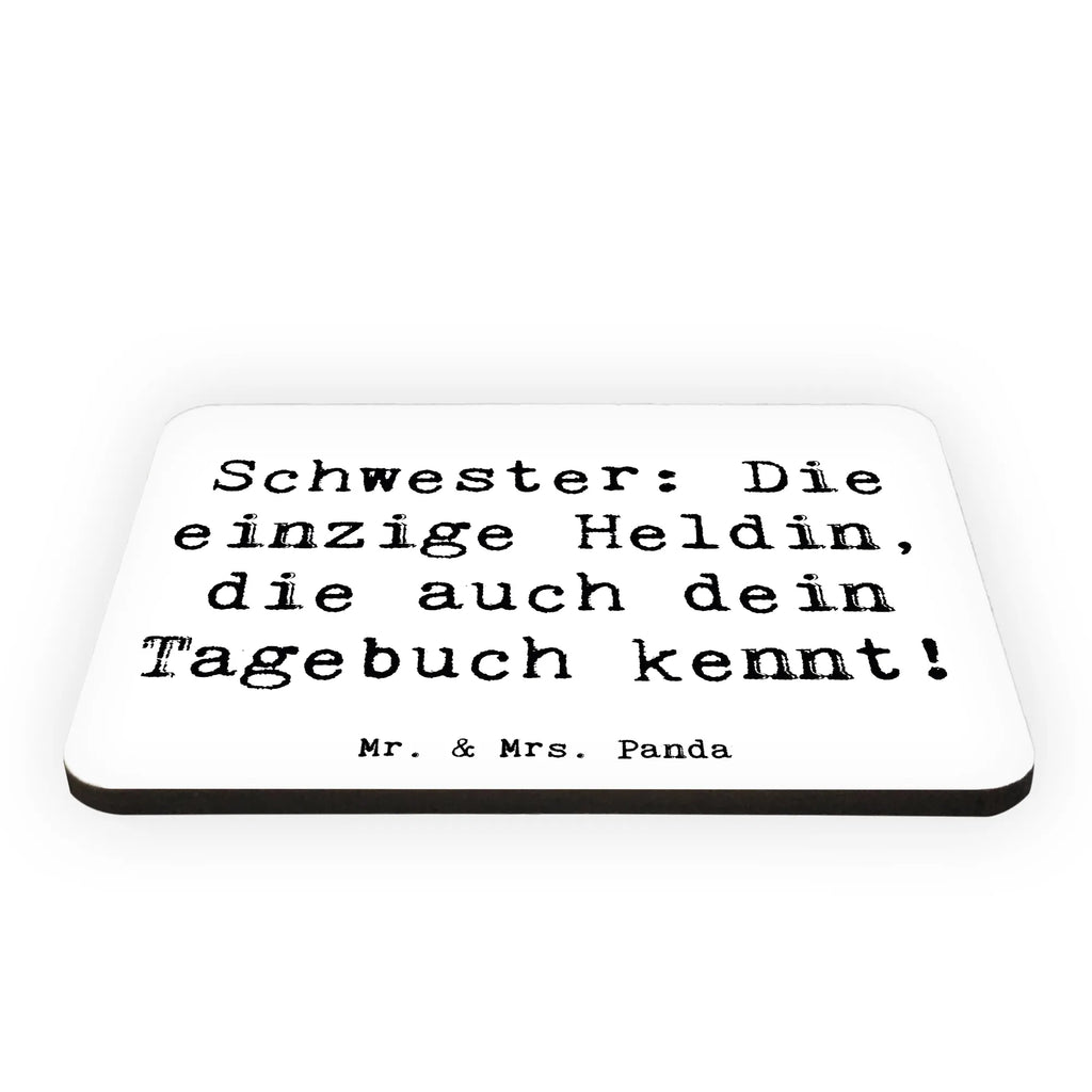 Magnet Spruch Schwester Heldin Kühlschrankmagnet, Pinnwandmagnet, Souvenir Magnet, Motivmagnete, Dekomagnet, Whiteboard Magnet, Notiz Magnet, Kühlschrank Dekoration, Familie, Vatertag, Muttertag, Bruder, Schwester, Mama, Papa, Oma, Opa