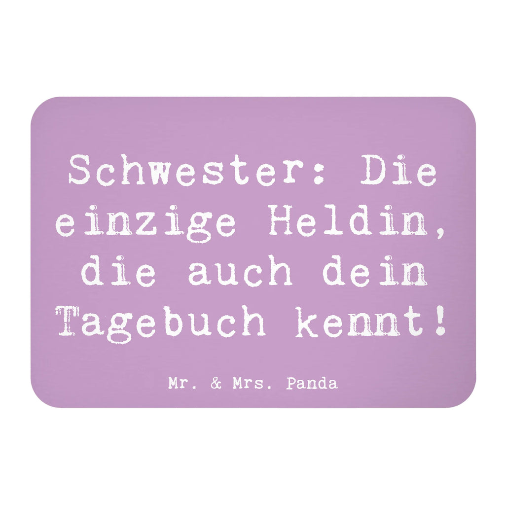 Magnet Spruch Schwester Heldin Kühlschrankmagnet, Pinnwandmagnet, Souvenir Magnet, Motivmagnete, Dekomagnet, Whiteboard Magnet, Notiz Magnet, Kühlschrank Dekoration, Familie, Vatertag, Muttertag, Bruder, Schwester, Mama, Papa, Oma, Opa