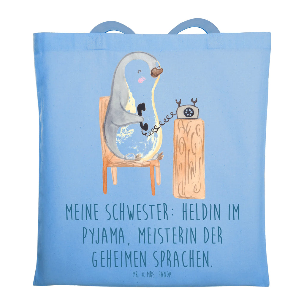 Tragetasche Schwester Heldin Beuteltasche, Beutel, Einkaufstasche, Jutebeutel, Stoffbeutel, Tasche, Shopper, Umhängetasche, Strandtasche, Schultertasche, Stofftasche, Tragetasche, Badetasche, Jutetasche, Einkaufstüte, Laptoptasche, Familie, Vatertag, Muttertag, Bruder, Schwester, Mama, Papa, Oma, Opa