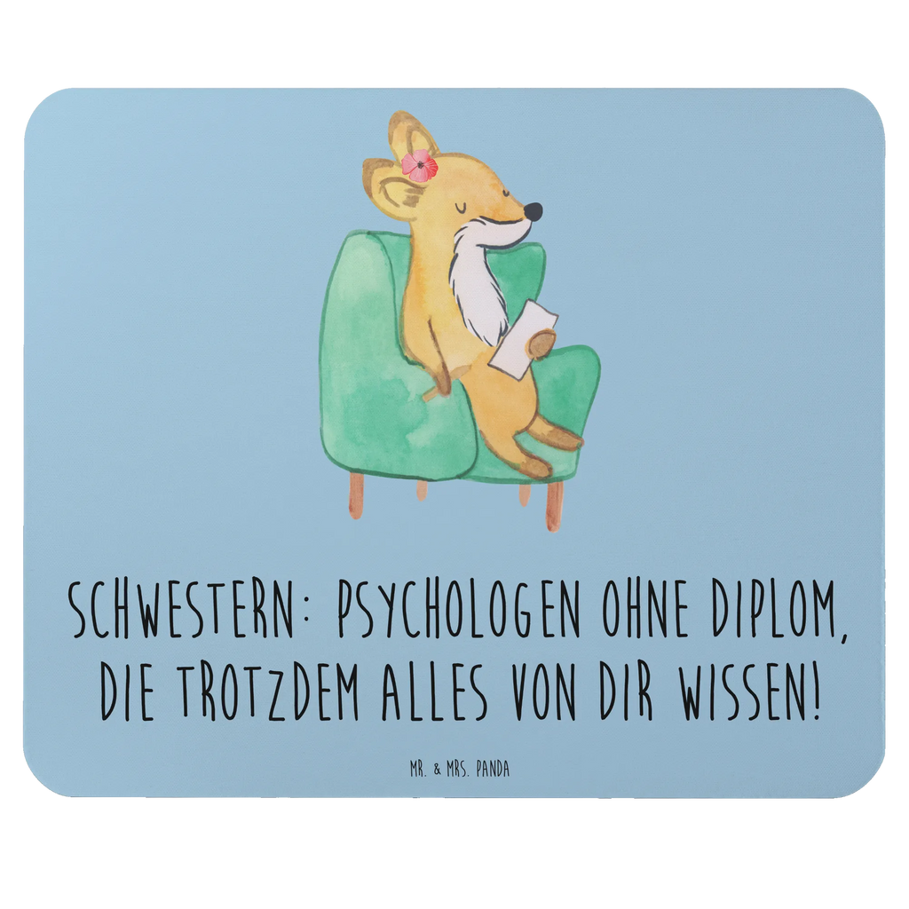 Mauspad Schwestern Psychologen Mousepad, Computer zubehör, Büroausstattung, PC Zubehör, Arbeitszimmer, Mauspad, Einzigartiges Mauspad, Designer Mauspad, Mausunterlage, Mauspad Büro, Familie, Vatertag, Muttertag, Bruder, Schwester, Mama, Papa, Oma, Opa