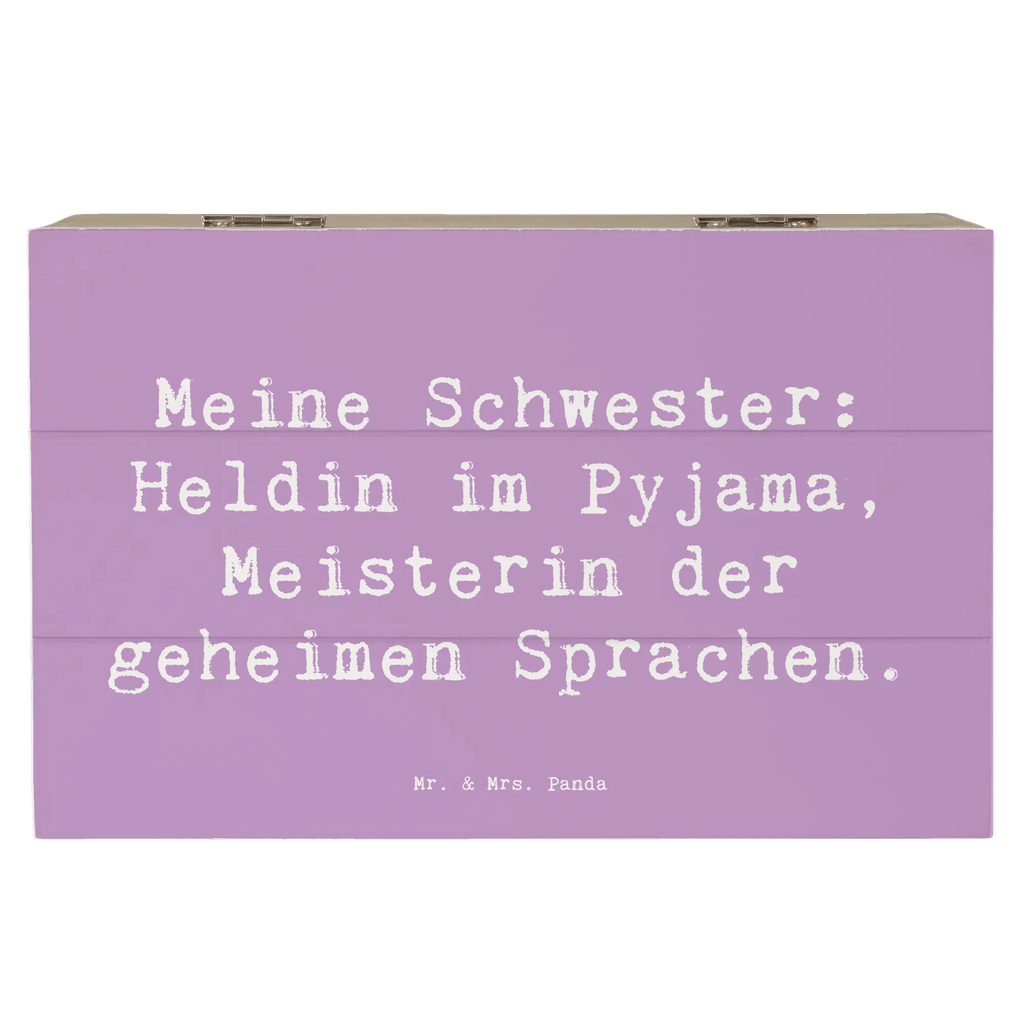 Holzkiste Spruch Schwester Heldin Holzkiste, Kiste, Schatzkiste, Truhe, Schatulle, XXL, Erinnerungsbox, Erinnerungskiste, Dekokiste, Aufbewahrungsbox, Geschenkbox, Geschenkdose, Familie, Vatertag, Muttertag, Bruder, Schwester, Mama, Papa, Oma, Opa