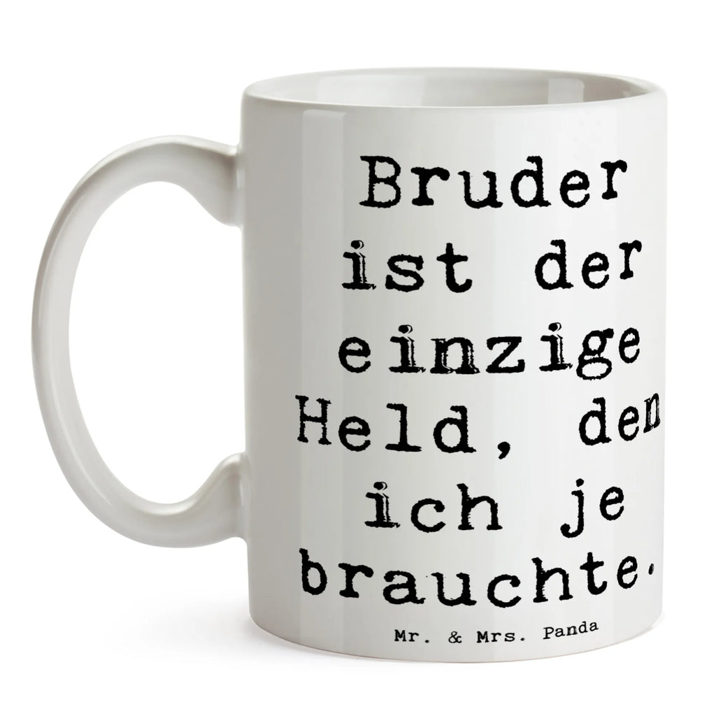 Tasse Spruch Bruder Held Tasse, Kaffeetasse, Teetasse, Becher, Kaffeebecher, Teebecher, Keramiktasse, Porzellantasse, Büro Tasse, Geschenk Tasse, Tasse Sprüche, Tasse Motive, Kaffeetassen, Tasse bedrucken, Designer Tasse, Cappuccino Tassen, Schöne Teetassen, Familie, Vatertag, Muttertag, Bruder, Schwester, Mama, Papa, Oma, Opa