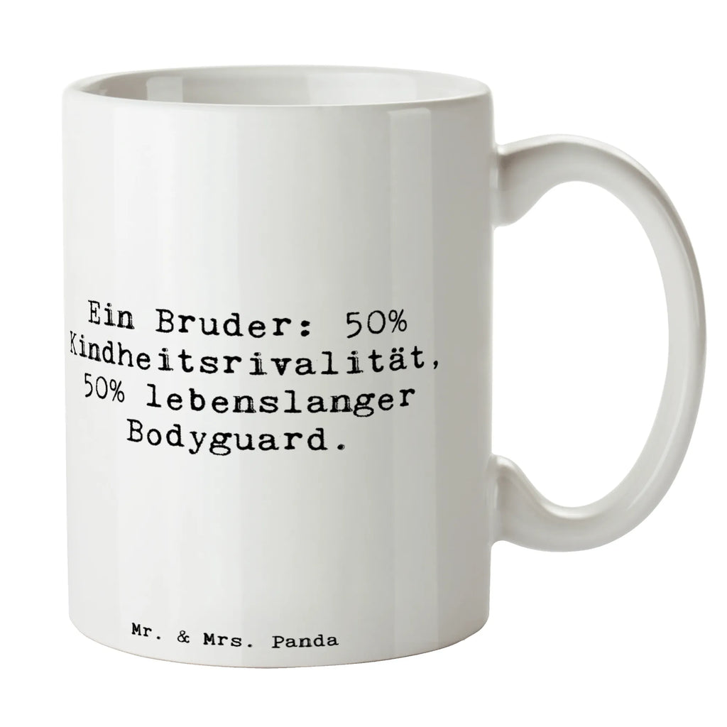 Tasse Spruch Bruder Bodyguard Tasse, Kaffeetasse, Teetasse, Becher, Kaffeebecher, Teebecher, Keramiktasse, Porzellantasse, Büro Tasse, Geschenk Tasse, Tasse Sprüche, Tasse Motive, Kaffeetassen, Tasse bedrucken, Designer Tasse, Cappuccino Tassen, Schöne Teetassen, Familie, Vatertag, Muttertag, Bruder, Schwester, Mama, Papa, Oma, Opa