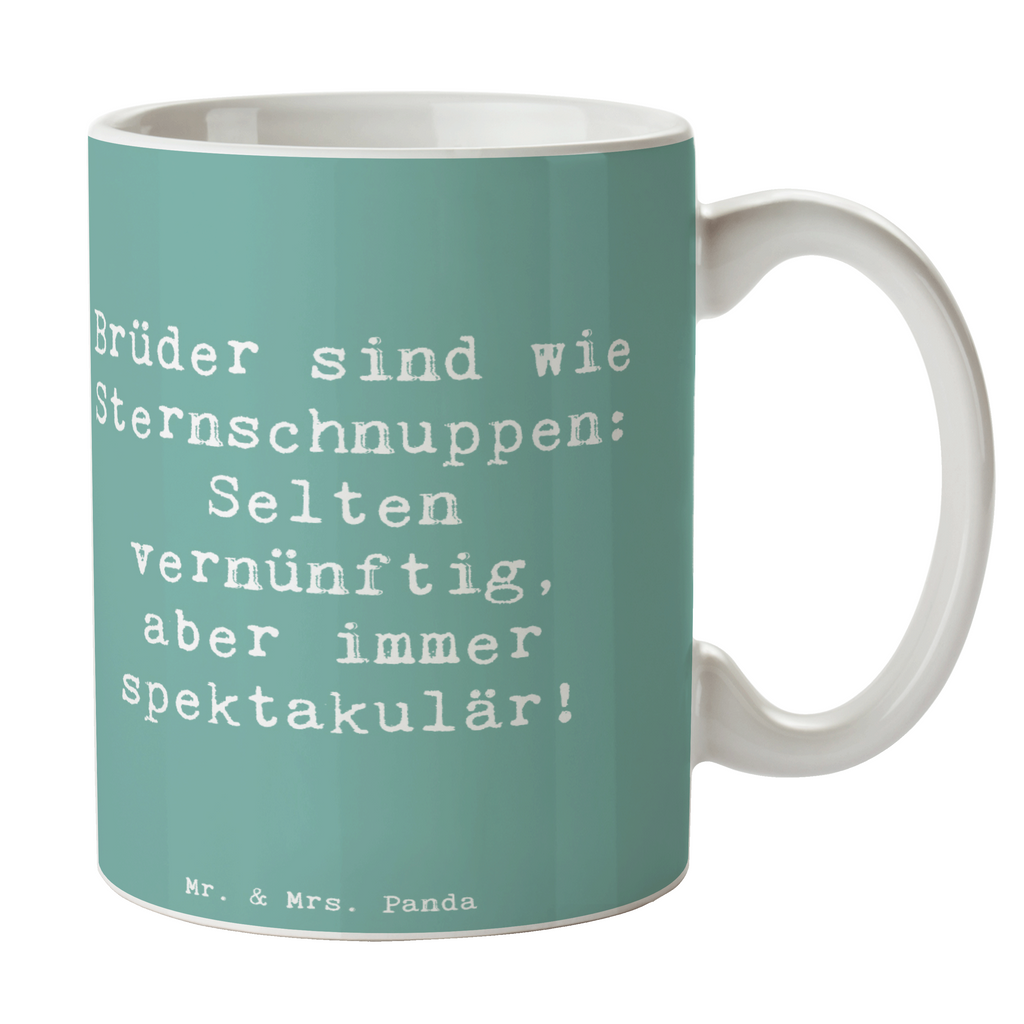 Tasse Spruch Brüder Sternschnuppen Tasse, Kaffeetasse, Teetasse, Becher, Kaffeebecher, Teebecher, Keramiktasse, Porzellantasse, Büro Tasse, Geschenk Tasse, Tasse Sprüche, Tasse Motive, Kaffeetassen, Tasse bedrucken, Designer Tasse, Cappuccino Tassen, Schöne Teetassen, Familie, Vatertag, Muttertag, Bruder, Schwester, Mama, Papa, Oma, Opa