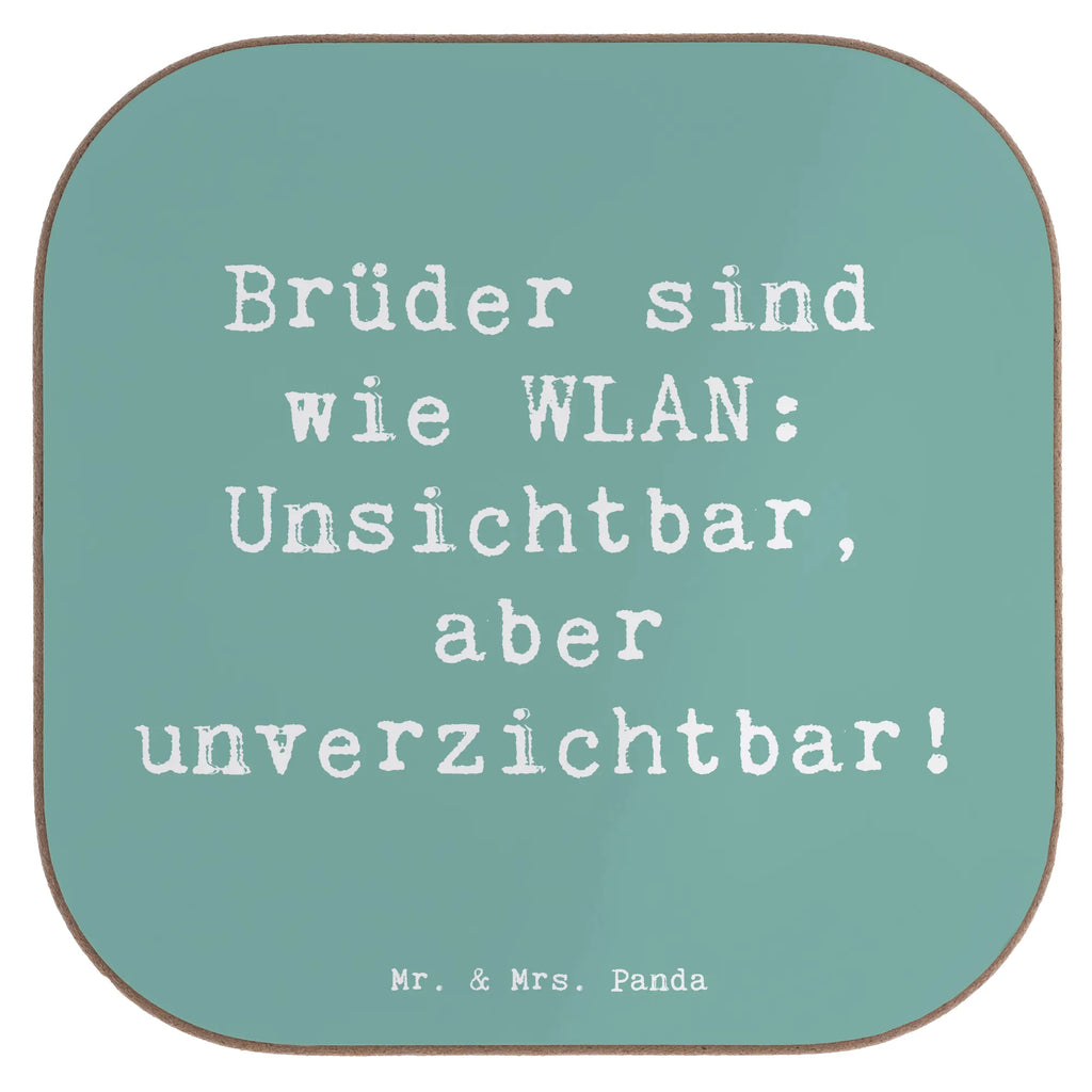 Untersetzer Spruch Brüder sind wie WLAN: Unsichtbar, aber unverzichtbar! Untersetzer, Bierdeckel, Glasuntersetzer, Untersetzer Gläser, Getränkeuntersetzer, Untersetzer aus Holz, Untersetzer für Gläser, Korkuntersetzer, Untersetzer Holz, Holzuntersetzer, Tassen Untersetzer, Untersetzer Design, Familie, Vatertag, Muttertag, Bruder, Schwester, Mama, Papa, Oma, Opa