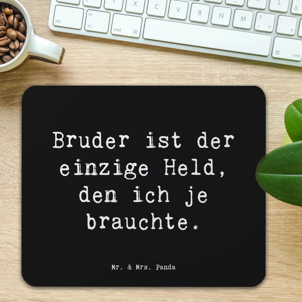 Mauspad Spruch Bruder Held Mousepad, Computer zubehör, Büroausstattung, PC Zubehör, Arbeitszimmer, Mauspad, Einzigartiges Mauspad, Designer Mauspad, Mausunterlage, Mauspad Büro, Familie, Vatertag, Muttertag, Bruder, Schwester, Mama, Papa, Oma, Opa