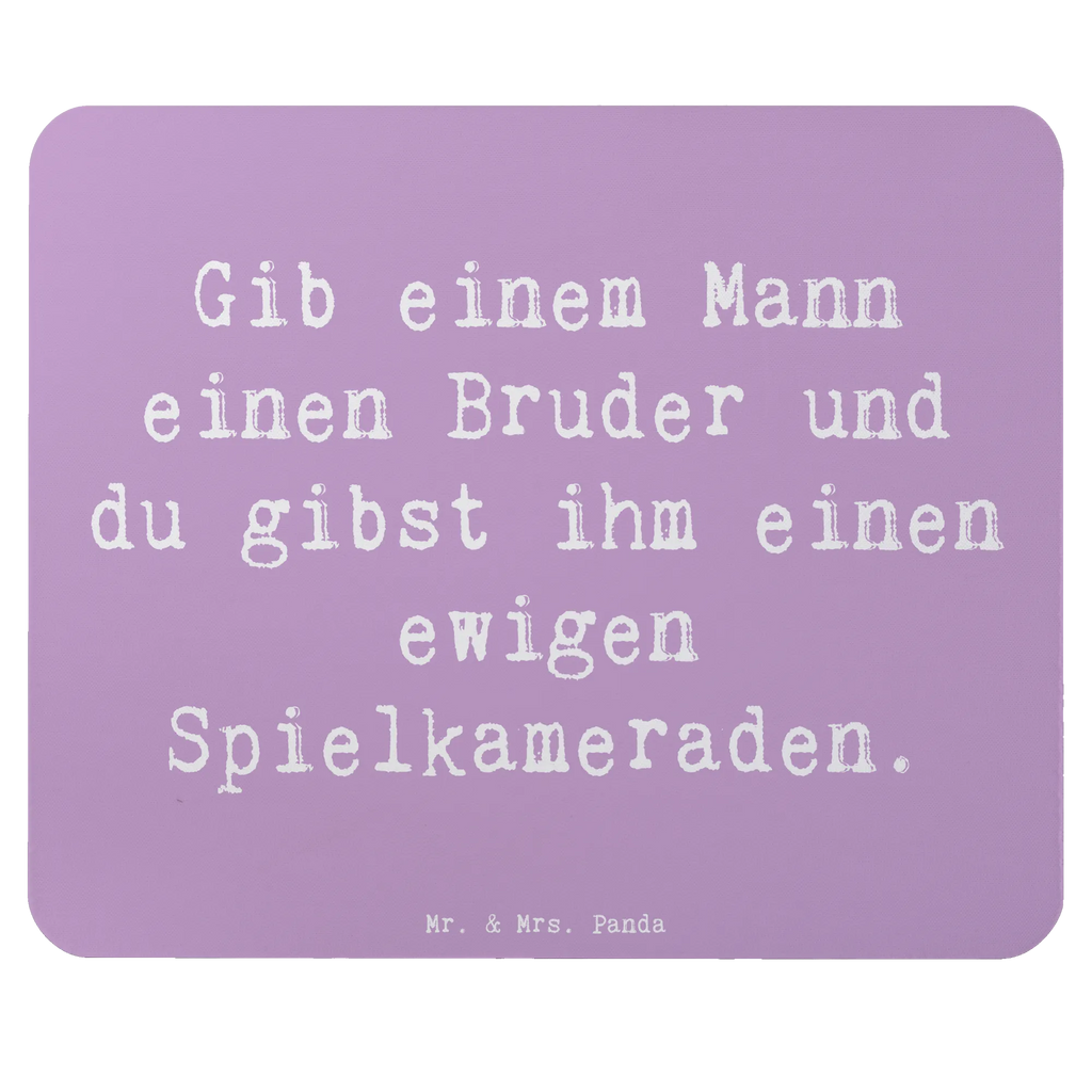 Mauspad Spruch Bruder Spielkamerad Mousepad, Computer zubehör, Büroausstattung, PC Zubehör, Arbeitszimmer, Mauspad, Einzigartiges Mauspad, Designer Mauspad, Mausunterlage, Mauspad Büro, Familie, Vatertag, Muttertag, Bruder, Schwester, Mama, Papa, Oma, Opa