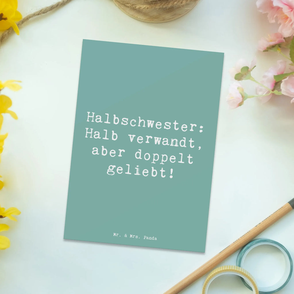 Postkarte Spruch Liebe Halbschwester Postkarte, Karte, Geschenkkarte, Grußkarte, Einladung, Ansichtskarte, Geburtstagskarte, Einladungskarte, Dankeskarte, Ansichtskarten, Einladung Geburtstag, Einladungskarten Geburtstag, Familie, Vatertag, Muttertag, Bruder, Schwester, Mama, Papa, Oma, Opa