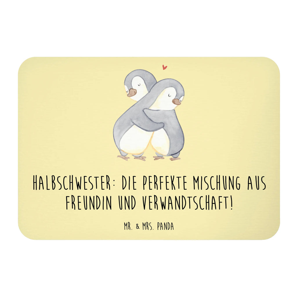 Magnet Halbschwester Glück Kühlschrankmagnet, Pinnwandmagnet, Souvenir Magnet, Motivmagnete, Dekomagnet, Whiteboard Magnet, Notiz Magnet, Kühlschrank Dekoration, Familie, Vatertag, Muttertag, Bruder, Schwester, Mama, Papa, Oma, Opa