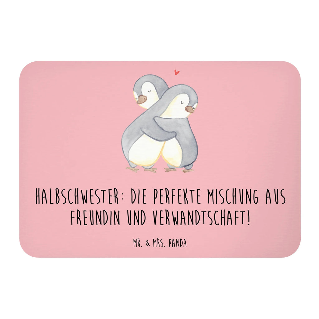 Magnet Halbschwester Glück Kühlschrankmagnet, Pinnwandmagnet, Souvenir Magnet, Motivmagnete, Dekomagnet, Whiteboard Magnet, Notiz Magnet, Kühlschrank Dekoration, Familie, Vatertag, Muttertag, Bruder, Schwester, Mama, Papa, Oma, Opa