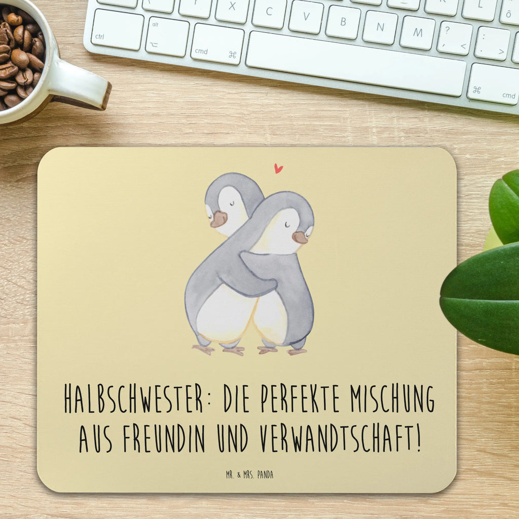 Mauspad Halbschwester Glück Mousepad, Computer zubehör, Büroausstattung, PC Zubehör, Arbeitszimmer, Mauspad, Einzigartiges Mauspad, Designer Mauspad, Mausunterlage, Mauspad Büro, Familie, Vatertag, Muttertag, Bruder, Schwester, Mama, Papa, Oma, Opa