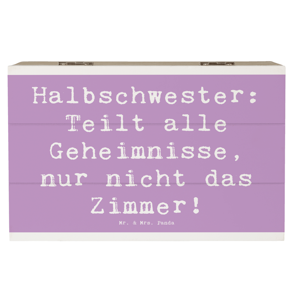 Holzkiste Spruch Halbschwester Geheimnisse Holzkiste, Kiste, Schatzkiste, Truhe, Schatulle, XXL, Erinnerungsbox, Erinnerungskiste, Dekokiste, Aufbewahrungsbox, Geschenkbox, Geschenkdose, Familie, Vatertag, Muttertag, Bruder, Schwester, Mama, Papa, Oma, Opa