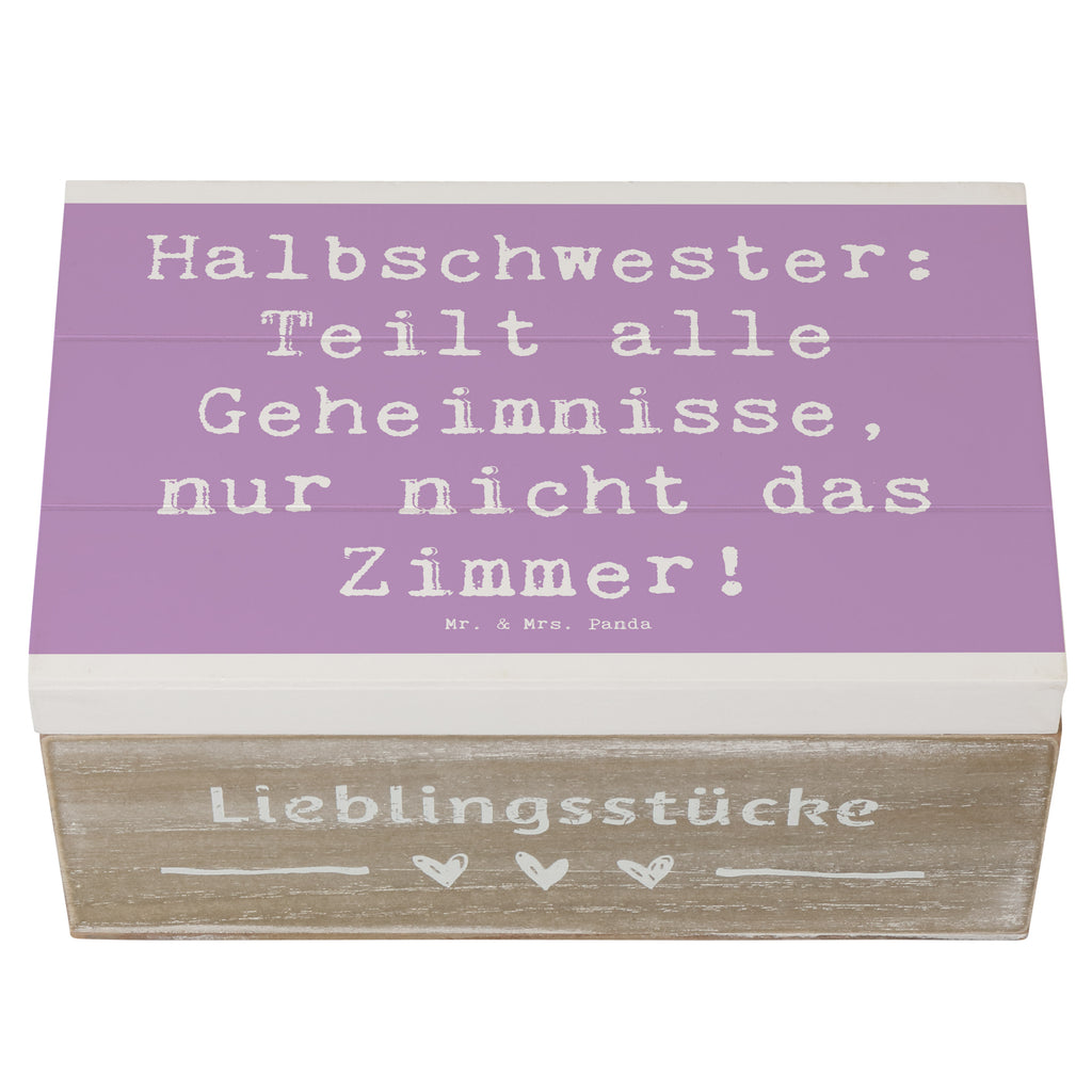 Holzkiste Spruch Halbschwester Geheimnisse Holzkiste, Kiste, Schatzkiste, Truhe, Schatulle, XXL, Erinnerungsbox, Erinnerungskiste, Dekokiste, Aufbewahrungsbox, Geschenkbox, Geschenkdose, Familie, Vatertag, Muttertag, Bruder, Schwester, Mama, Papa, Oma, Opa