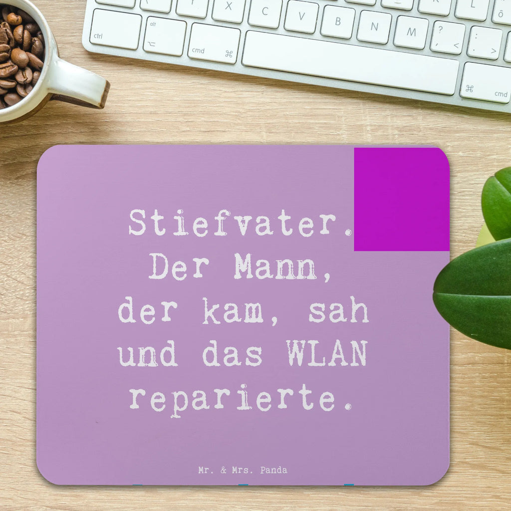 Mauspad Spruch Stiefvater Held Mousepad, Computer zubehör, Büroausstattung, PC Zubehör, Arbeitszimmer, Mauspad, Einzigartiges Mauspad, Designer Mauspad, Mausunterlage, Mauspad Büro, Familie, Vatertag, Muttertag, Bruder, Schwester, Mama, Papa, Oma, Opa