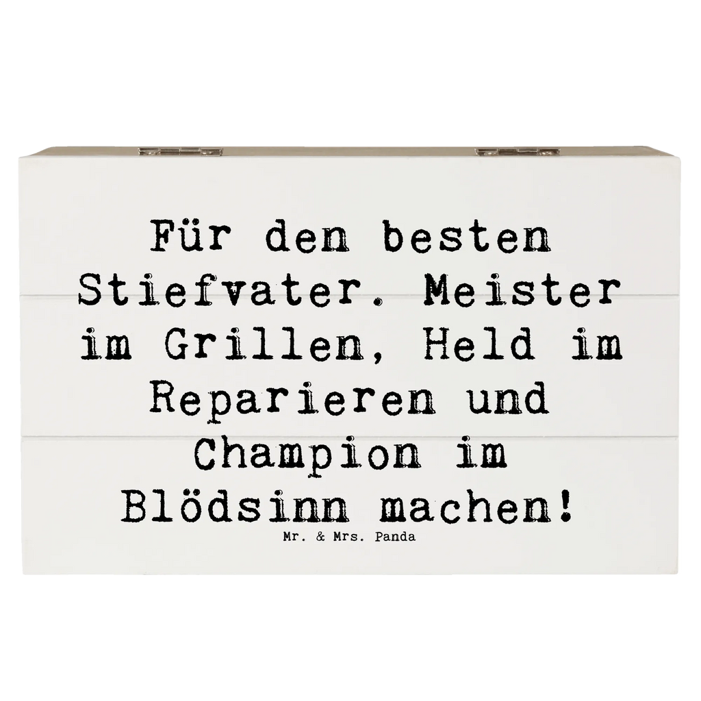 Holzkiste Spruch Bester Stiefvater Holzkiste, Kiste, Schatzkiste, Truhe, Schatulle, XXL, Erinnerungsbox, Erinnerungskiste, Dekokiste, Aufbewahrungsbox, Geschenkbox, Geschenkdose, Familie, Vatertag, Muttertag, Bruder, Schwester, Mama, Papa, Oma, Opa