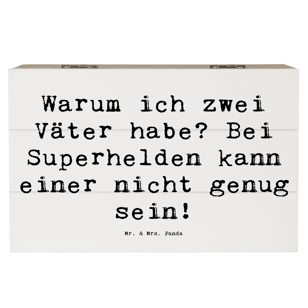 Holzkiste Spruch Superhelden Stiefvater Holzkiste, Kiste, Schatzkiste, Truhe, Schatulle, XXL, Erinnerungsbox, Erinnerungskiste, Dekokiste, Aufbewahrungsbox, Geschenkbox, Geschenkdose, Familie, Vatertag, Muttertag, Bruder, Schwester, Mama, Papa, Oma, Opa