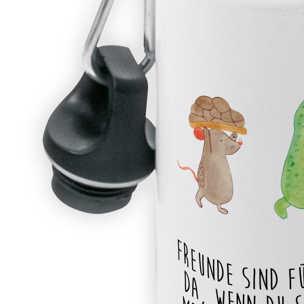 Kindertrinkflasche Schildkröte Maus Kindertrinkflasche, Kinder Trinkflasche, Trinkflasche, Flasche, Kinderflasche, Kinder, Kids, Kindergarten Flasche, Grundschule, Jungs, Mädchen, Schildkröte, Maus, Freunde, Freundinnen, beste Freunde, beste Freundinnen