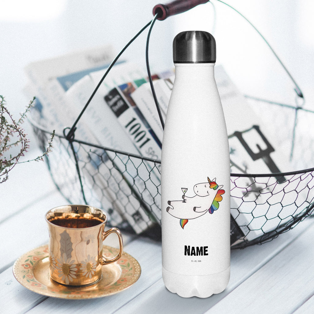 Personalisierte Thermosflasche Einhorn Cocktail Personalisierte Isolierflasche, Personalisierte Thermoflasche, Personalisierte Trinkflasche, Trinkflasche Mit Namen, Wunschname, Bedrucken, Namensflasche, Einhorn, Einhörner, Einhorn Deko, Pegasus, Unicorn, Party, Spaß, Feiern, Caipirinha, Rum, Cuba Libre, Sekt, Freundin, Geburtstag, lustig, witzig, Spruch, Glitzer