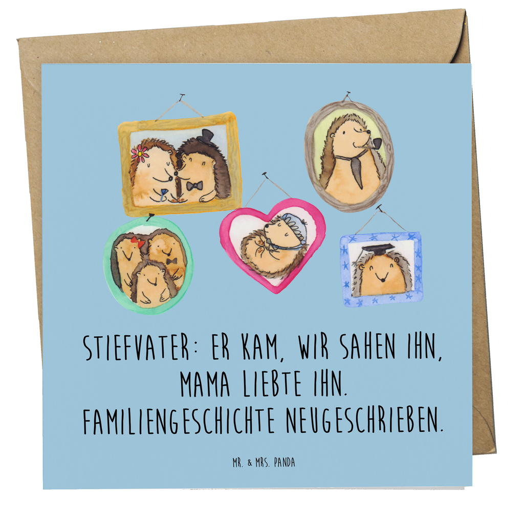 Deluxe Karte Stiefvater Liebe Karte, Grußkarte, Klappkarte, Einladungskarte, Glückwunschkarte, Hochzeitskarte, Geburtstagskarte, Hochwertige Grußkarte, Hochwertige Klappkarte, Familie, Vatertag, Muttertag, Bruder, Schwester, Mama, Papa, Oma, Opa