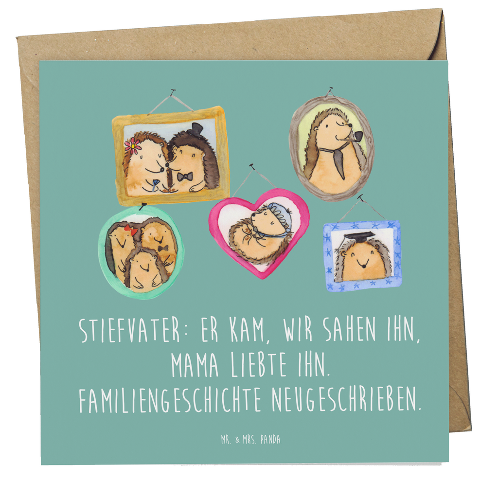 Deluxe Karte Stiefvater Liebe Karte, Grußkarte, Klappkarte, Einladungskarte, Glückwunschkarte, Hochzeitskarte, Geburtstagskarte, Hochwertige Grußkarte, Hochwertige Klappkarte, Familie, Vatertag, Muttertag, Bruder, Schwester, Mama, Papa, Oma, Opa