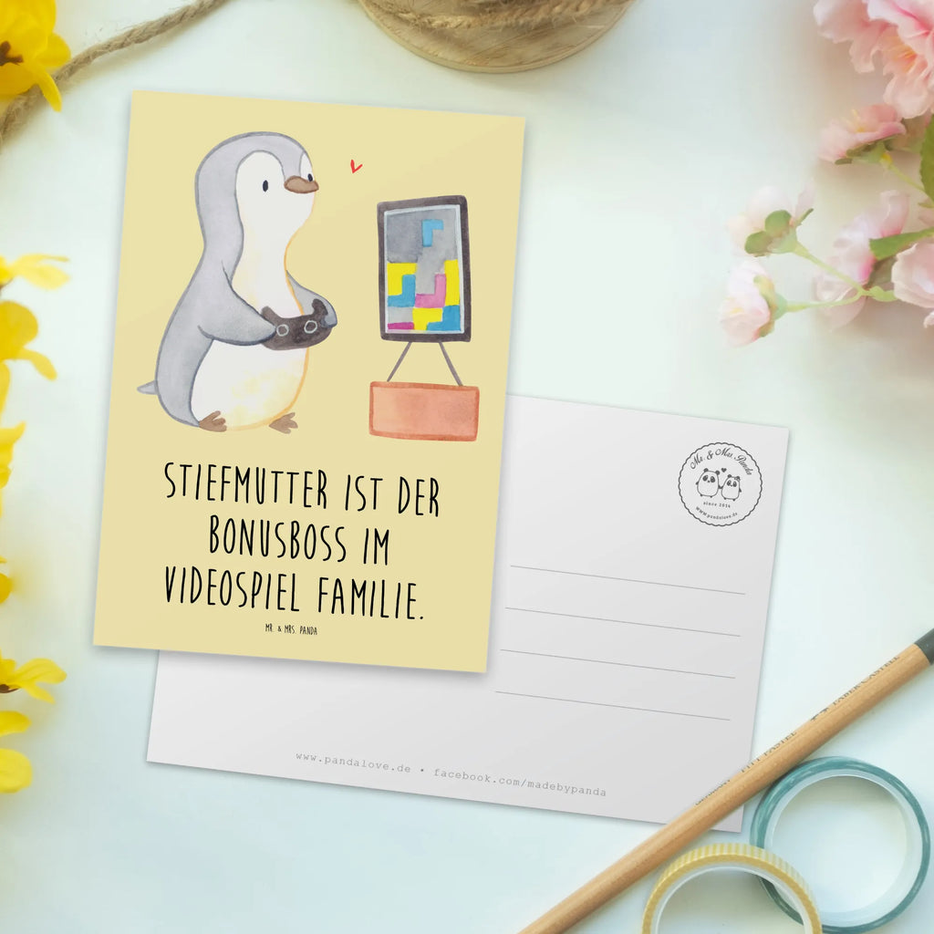 Postkarte Stiefmutter Bonusboss Postkarte, Karte, Geschenkkarte, Grußkarte, Einladung, Ansichtskarte, Geburtstagskarte, Einladungskarte, Dankeskarte, Ansichtskarten, Einladung Geburtstag, Einladungskarten Geburtstag, Familie, Vatertag, Muttertag, Bruder, Schwester, Mama, Papa, Oma, Opa