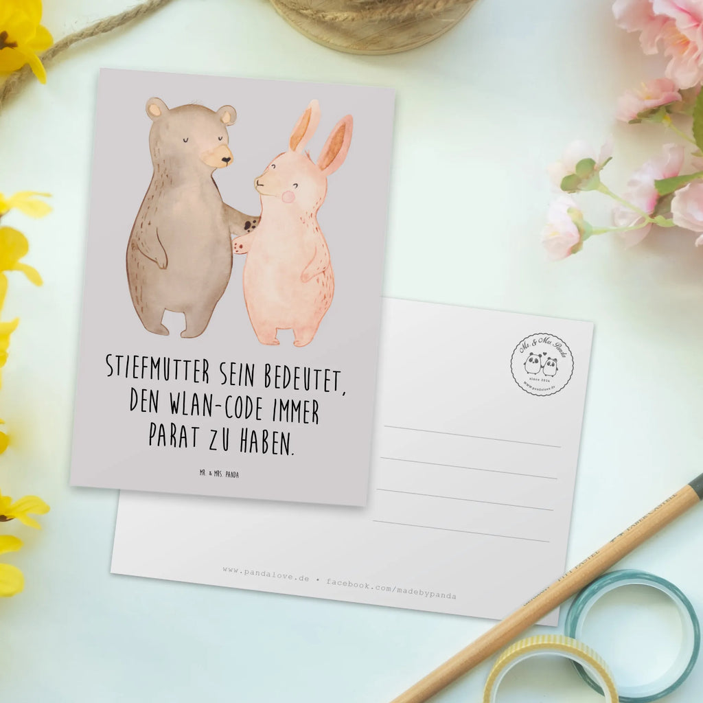 Postkarte Stiefmutter Heldin Postkarte, Karte, Geschenkkarte, Grußkarte, Einladung, Ansichtskarte, Geburtstagskarte, Einladungskarte, Dankeskarte, Ansichtskarten, Einladung Geburtstag, Einladungskarten Geburtstag, Familie, Vatertag, Muttertag, Bruder, Schwester, Mama, Papa, Oma, Opa