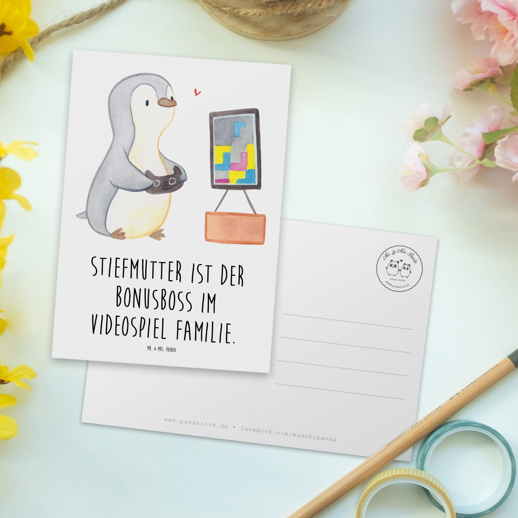 Postkarte Stiefmutter Bonusboss Postkarte, Karte, Geschenkkarte, Grußkarte, Einladung, Ansichtskarte, Geburtstagskarte, Einladungskarte, Dankeskarte, Ansichtskarten, Einladung Geburtstag, Einladungskarten Geburtstag, Familie, Vatertag, Muttertag, Bruder, Schwester, Mama, Papa, Oma, Opa