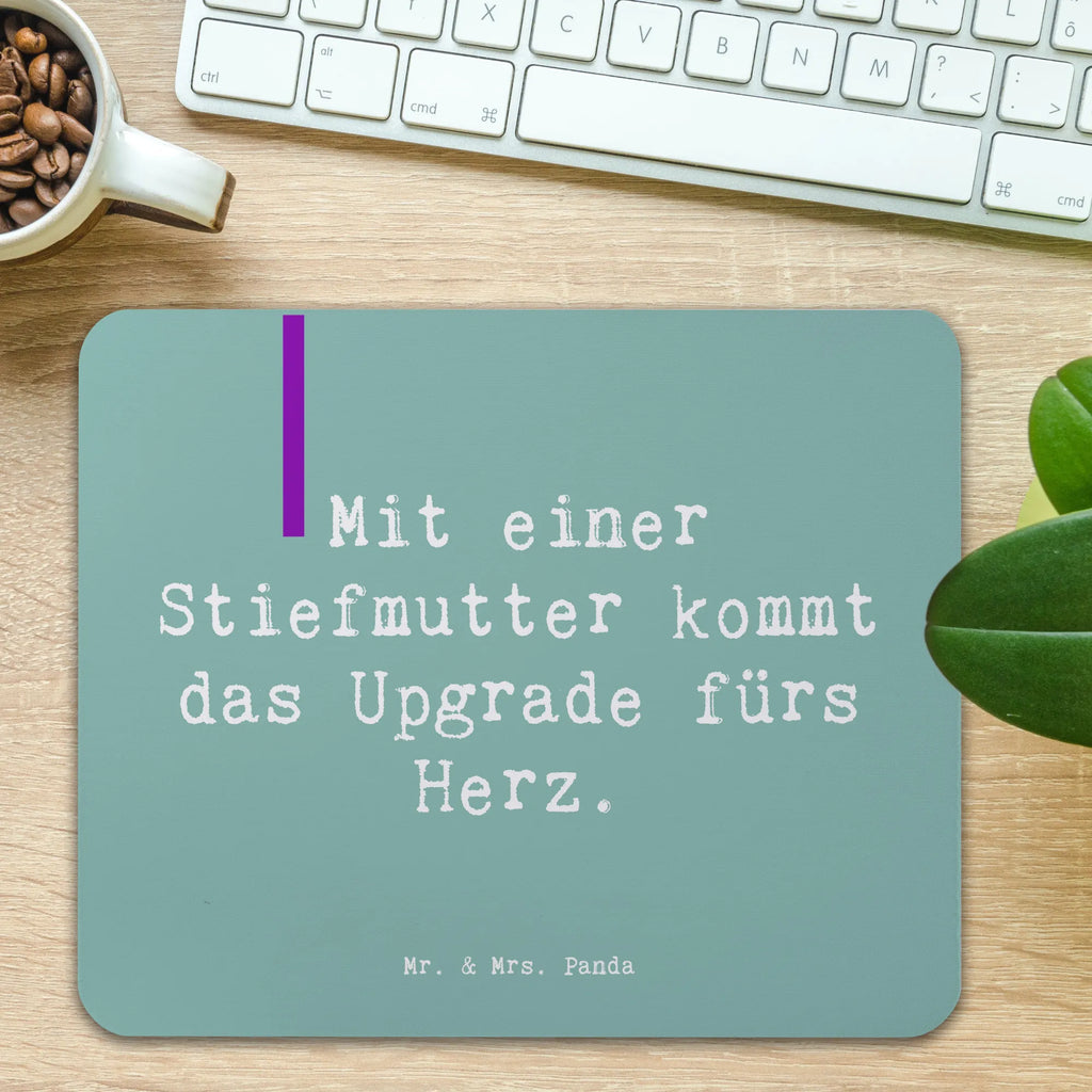 Mauspad Spruch Herz Stiefmutter Mousepad, Computer zubehör, Büroausstattung, PC Zubehör, Arbeitszimmer, Mauspad, Einzigartiges Mauspad, Designer Mauspad, Mausunterlage, Mauspad Büro, Familie, Vatertag, Muttertag, Bruder, Schwester, Mama, Papa, Oma, Opa