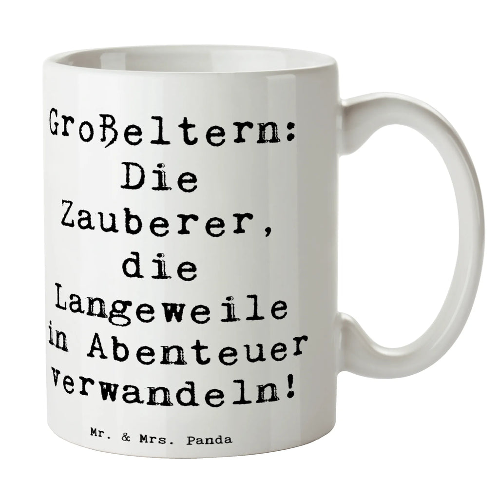 Tasse Spruch Großeltern Zauberer Tasse, Kaffeetasse, Teetasse, Becher, Kaffeebecher, Teebecher, Keramiktasse, Porzellantasse, Büro Tasse, Geschenk Tasse, Tasse Sprüche, Tasse Motive, Kaffeetassen, Tasse bedrucken, Designer Tasse, Cappuccino Tassen, Schöne Teetassen, Familie, Vatertag, Muttertag, Bruder, Schwester, Mama, Papa, Oma, Opa