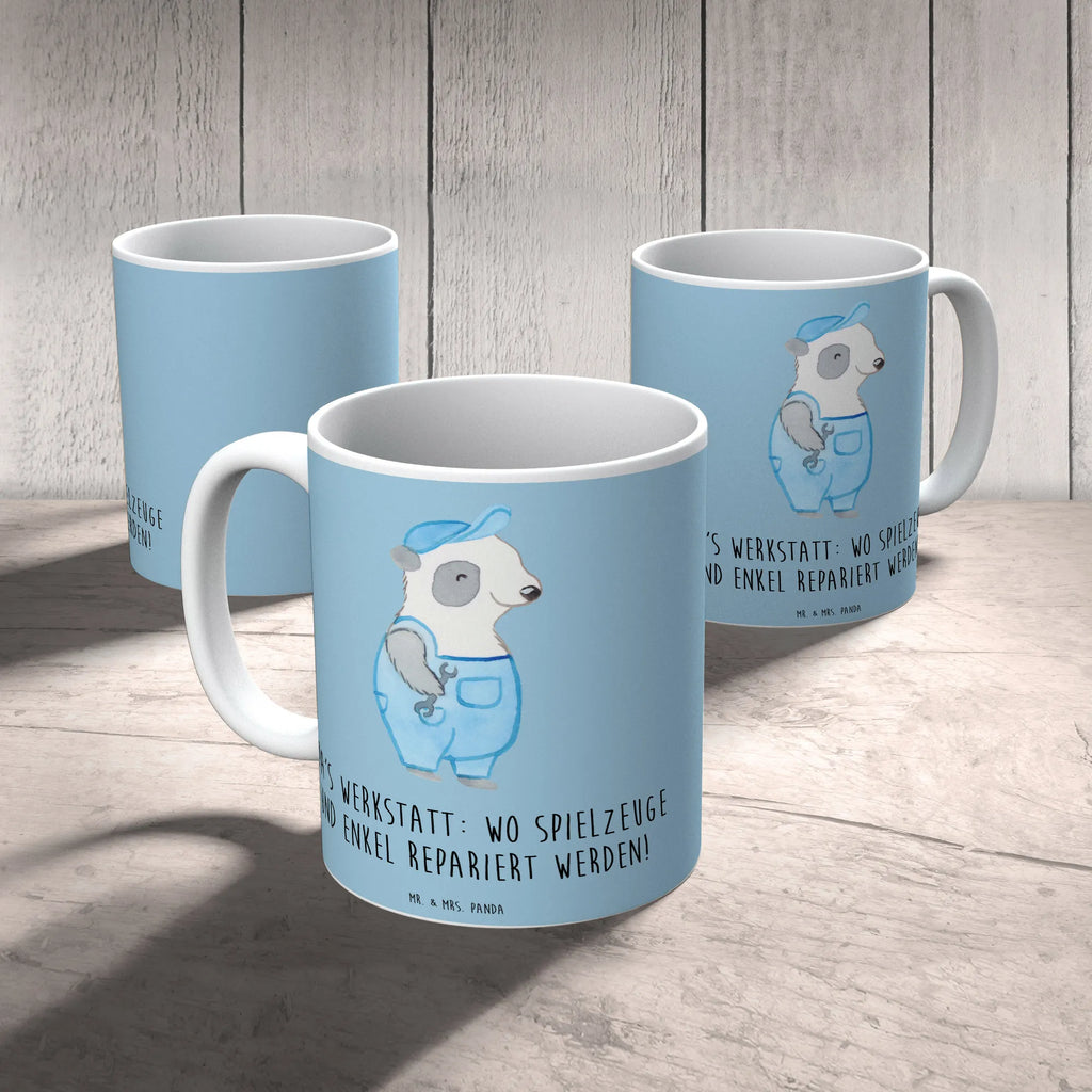 Tasse Großeltern Werkstatt Tasse, Kaffeetasse, Teetasse, Becher, Kaffeebecher, Teebecher, Keramiktasse, Porzellantasse, Büro Tasse, Geschenk Tasse, Tasse Sprüche, Tasse Motive, Kaffeetassen, Tasse bedrucken, Designer Tasse, Cappuccino Tassen, Schöne Teetassen, Familie, Vatertag, Muttertag, Bruder, Schwester, Mama, Papa, Oma, Opa