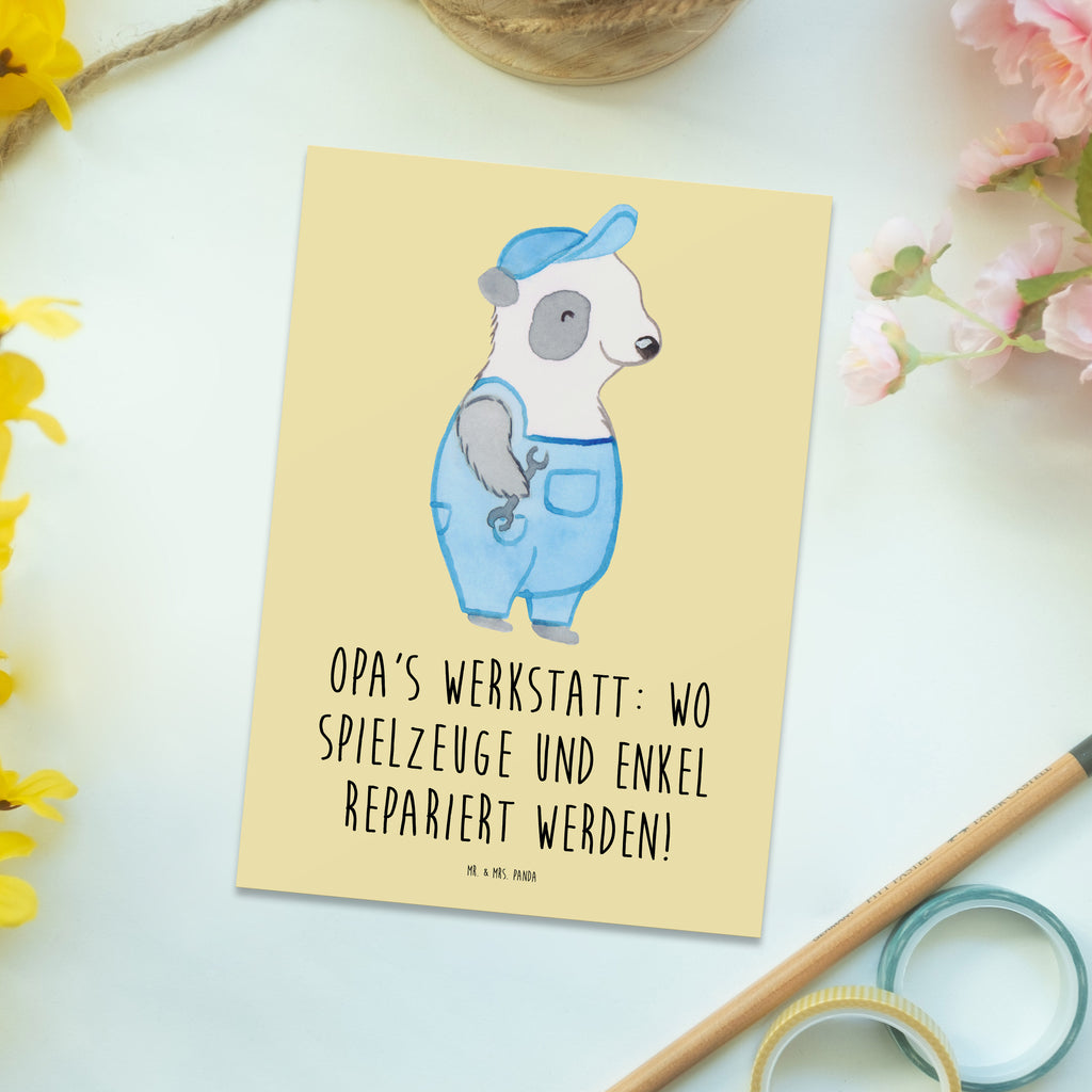 Postkarte Großeltern Werkstatt Postkarte, Karte, Geschenkkarte, Grußkarte, Einladung, Ansichtskarte, Geburtstagskarte, Einladungskarte, Dankeskarte, Ansichtskarten, Einladung Geburtstag, Einladungskarten Geburtstag, Familie, Vatertag, Muttertag, Bruder, Schwester, Mama, Papa, Oma, Opa