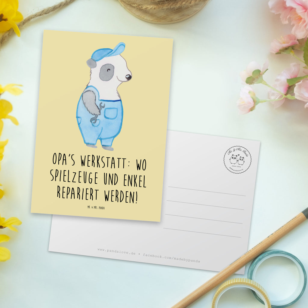 Postkarte Großeltern Werkstatt Postkarte, Karte, Geschenkkarte, Grußkarte, Einladung, Ansichtskarte, Geburtstagskarte, Einladungskarte, Dankeskarte, Ansichtskarten, Einladung Geburtstag, Einladungskarten Geburtstag, Familie, Vatertag, Muttertag, Bruder, Schwester, Mama, Papa, Oma, Opa