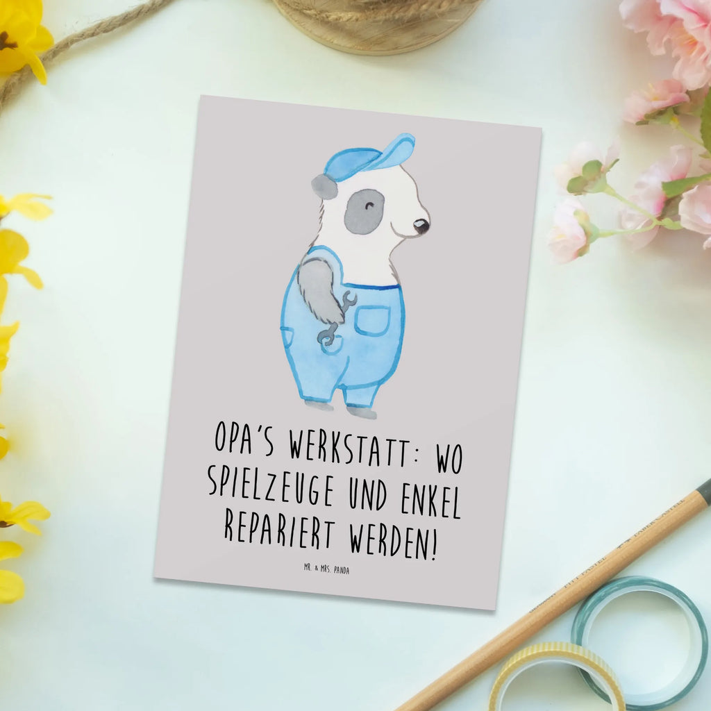 Postkarte Großeltern Werkstatt Postkarte, Karte, Geschenkkarte, Grußkarte, Einladung, Ansichtskarte, Geburtstagskarte, Einladungskarte, Dankeskarte, Ansichtskarten, Einladung Geburtstag, Einladungskarten Geburtstag, Familie, Vatertag, Muttertag, Bruder, Schwester, Mama, Papa, Oma, Opa