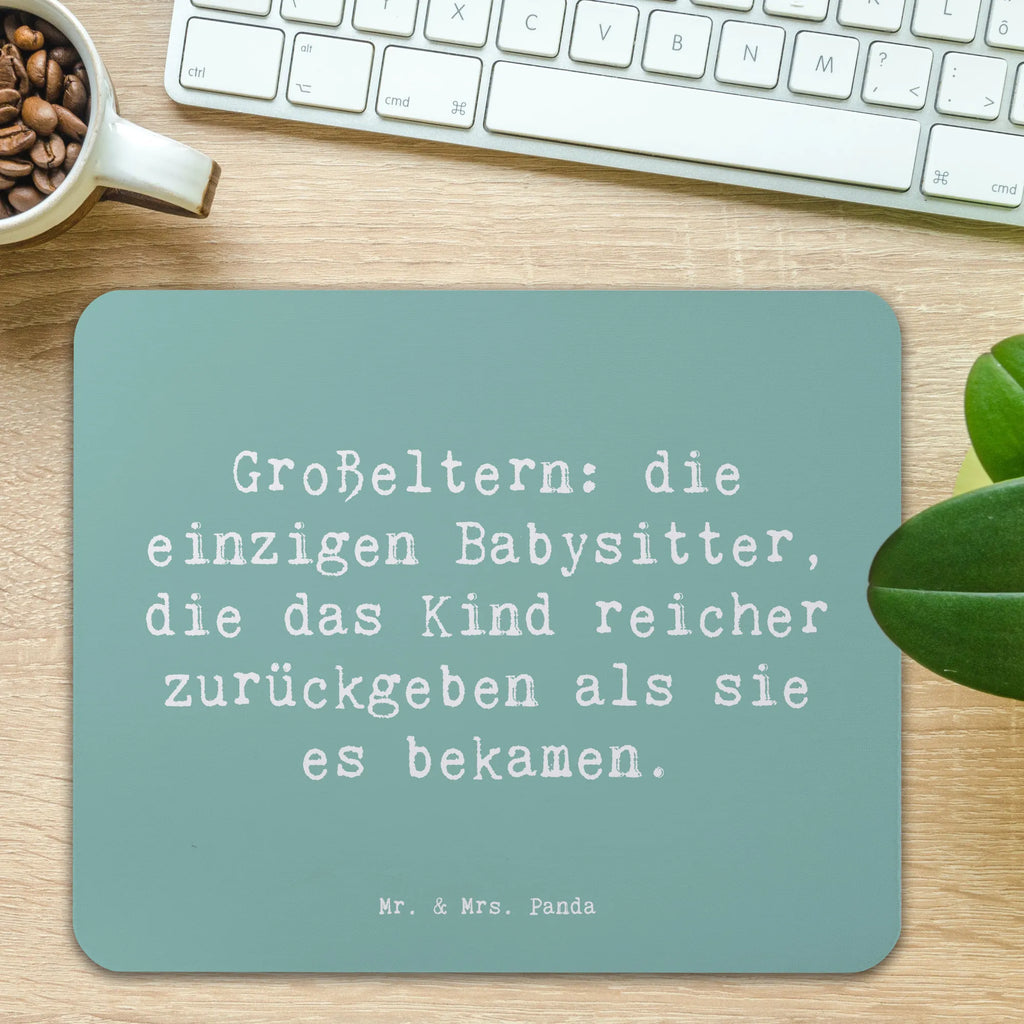 Mauspad Spruch Großeltern Babysitter Mousepad, Computer zubehör, Büroausstattung, PC Zubehör, Arbeitszimmer, Mauspad, Einzigartiges Mauspad, Designer Mauspad, Mausunterlage, Mauspad Büro, Familie, Vatertag, Muttertag, Bruder, Schwester, Mama, Papa, Oma, Opa