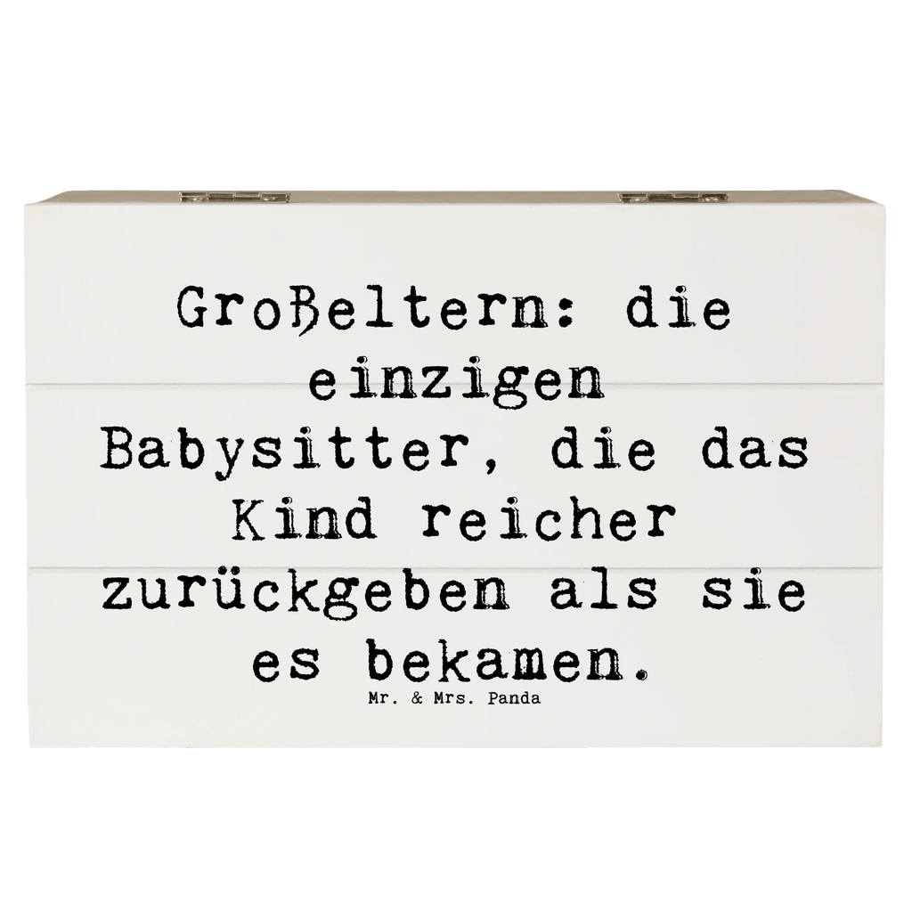 Holzkiste Spruch Großeltern Babysitter Holzkiste, Kiste, Schatzkiste, Truhe, Schatulle, XXL, Erinnerungsbox, Erinnerungskiste, Dekokiste, Aufbewahrungsbox, Geschenkbox, Geschenkdose, Familie, Vatertag, Muttertag, Bruder, Schwester, Mama, Papa, Oma, Opa