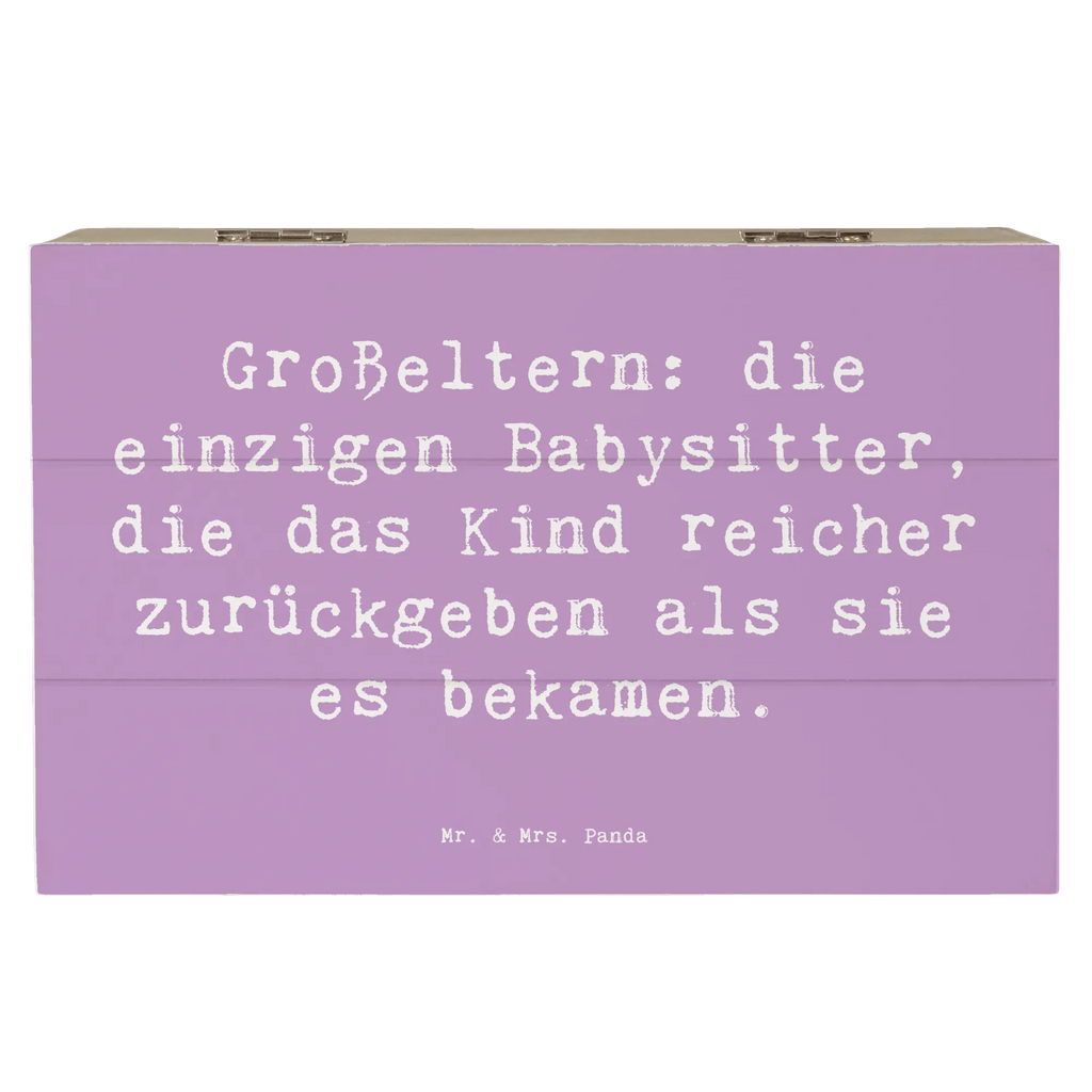 Holzkiste Spruch Großeltern Babysitter Holzkiste, Kiste, Schatzkiste, Truhe, Schatulle, XXL, Erinnerungsbox, Erinnerungskiste, Dekokiste, Aufbewahrungsbox, Geschenkbox, Geschenkdose, Familie, Vatertag, Muttertag, Bruder, Schwester, Mama, Papa, Oma, Opa