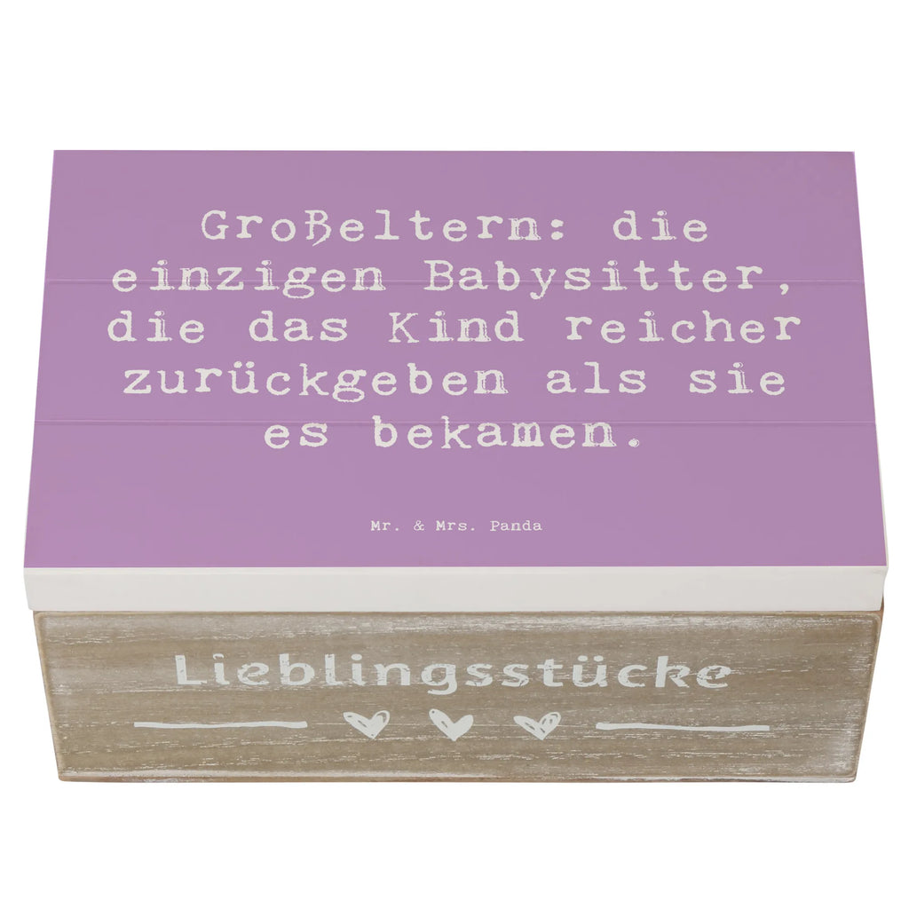 Holzkiste Spruch Großeltern Babysitter Holzkiste, Kiste, Schatzkiste, Truhe, Schatulle, XXL, Erinnerungsbox, Erinnerungskiste, Dekokiste, Aufbewahrungsbox, Geschenkbox, Geschenkdose, Familie, Vatertag, Muttertag, Bruder, Schwester, Mama, Papa, Oma, Opa