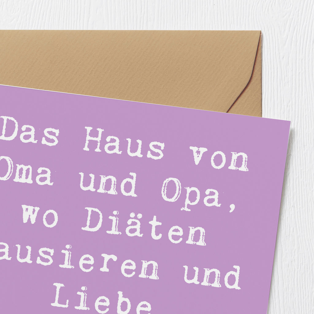 Deluxe Karte Spruch Großelternliebe Karte, Grußkarte, Klappkarte, Einladungskarte, Glückwunschkarte, Hochzeitskarte, Geburtstagskarte, Hochwertige Grußkarte, Hochwertige Klappkarte, Familie, Vatertag, Muttertag, Bruder, Schwester, Mama, Papa, Oma, Opa