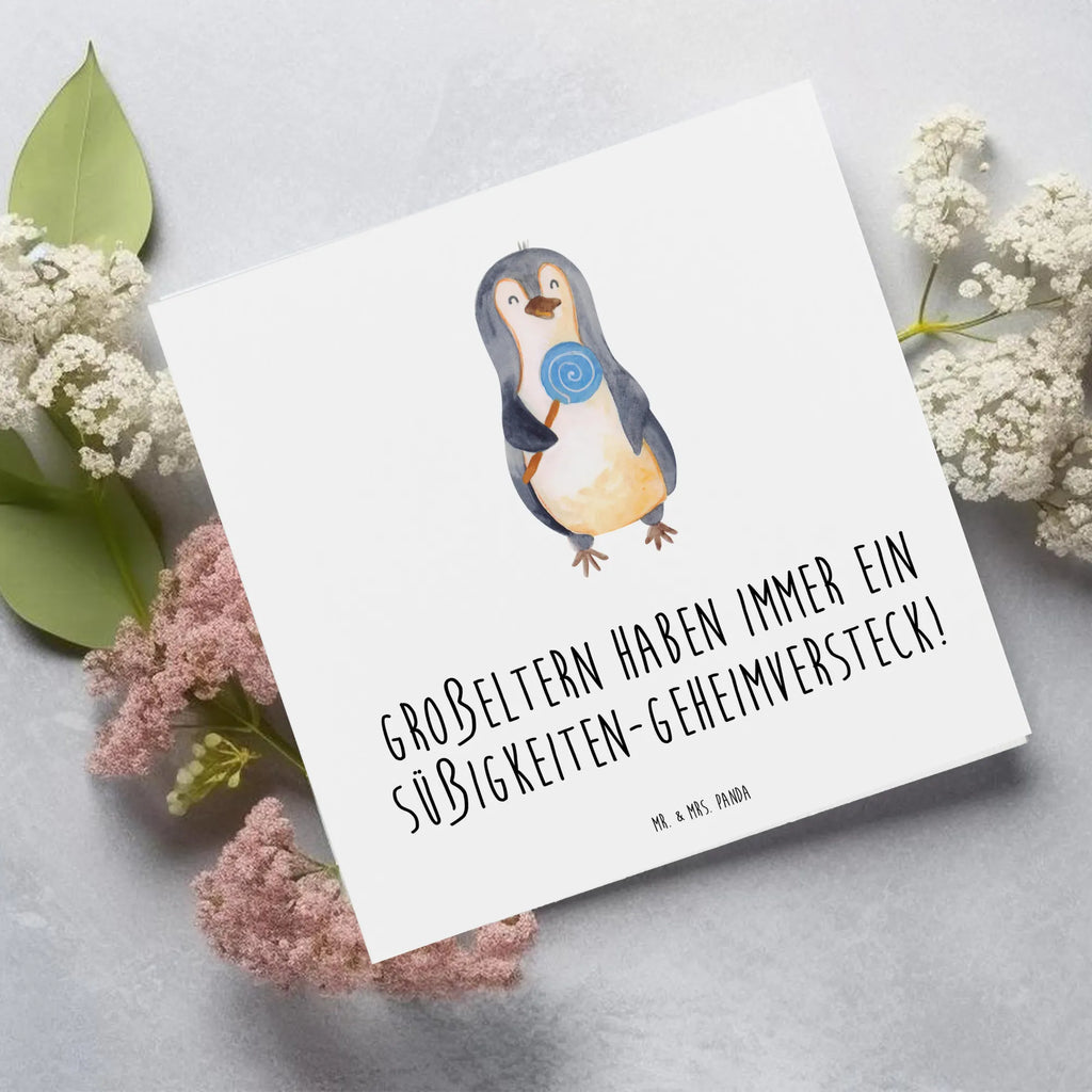 Deluxe Karte Großeltern Süßigkeiten Karte, Grußkarte, Klappkarte, Einladungskarte, Glückwunschkarte, Hochzeitskarte, Geburtstagskarte, Hochwertige Grußkarte, Hochwertige Klappkarte, Familie, Vatertag, Muttertag, Bruder, Schwester, Mama, Papa, Oma, Opa