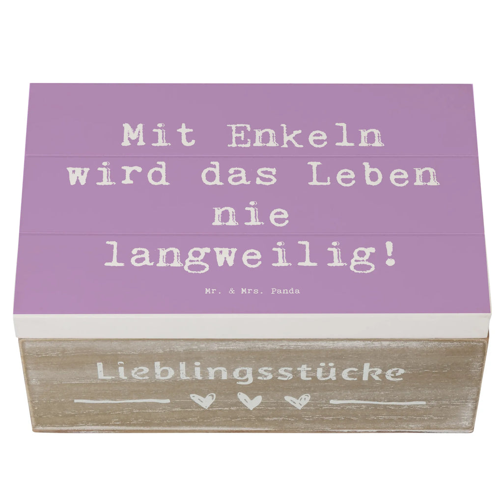 Holzkiste Spruch Enkelkinder Abenteuer Holzkiste, Kiste, Schatzkiste, Truhe, Schatulle, XXL, Erinnerungsbox, Erinnerungskiste, Dekokiste, Aufbewahrungsbox, Geschenkbox, Geschenkdose, Familie, Vatertag, Muttertag, Bruder, Schwester, Mama, Papa, Oma, Opa