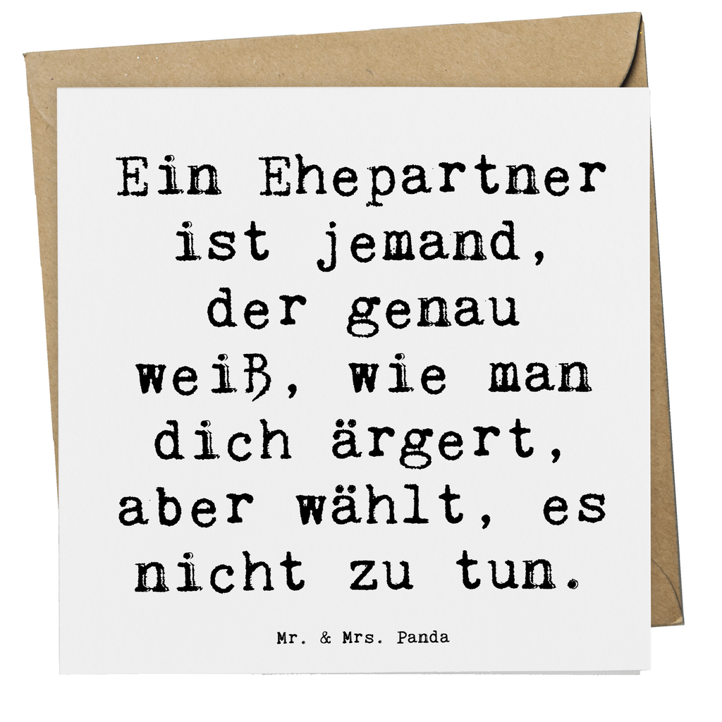 Deluxe Karte Spruch Ehepartner Liebe Karte, Grußkarte, Klappkarte, Einladungskarte, Glückwunschkarte, Hochzeitskarte, Geburtstagskarte, Hochwertige Grußkarte, Hochwertige Klappkarte, Familie, Vatertag, Muttertag, Bruder, Schwester, Mama, Papa, Oma, Opa