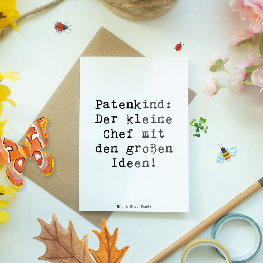 Grußkarte Spruch Patenkind Chef Grußkarte, Klappkarte, Einladungskarte, Glückwunschkarte, Hochzeitskarte, Geburtstagskarte, Karte, Ansichtskarten, Familie, Vatertag, Muttertag, Bruder, Schwester, Mama, Papa, Oma, Opa